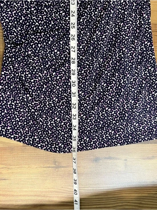 Ann Taylor Navy and White Cap-Sleeve Sheath Dress - Picture 7 of 7